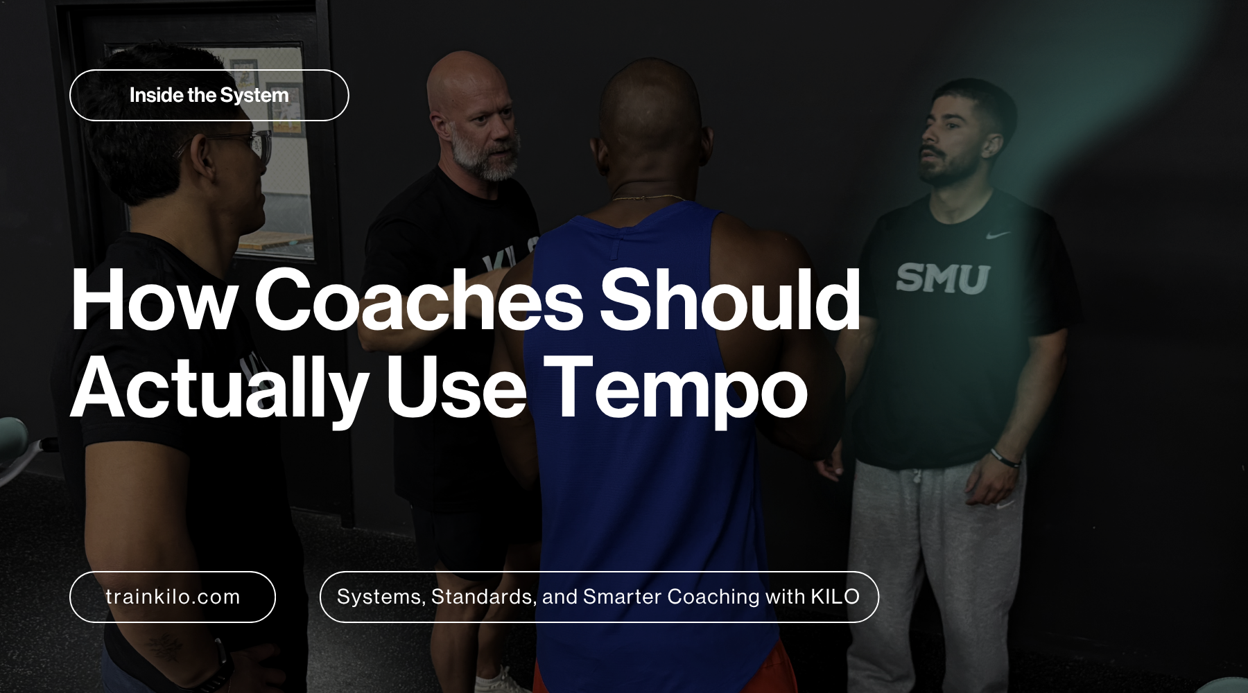How Coaches Should Actually Use Tempo