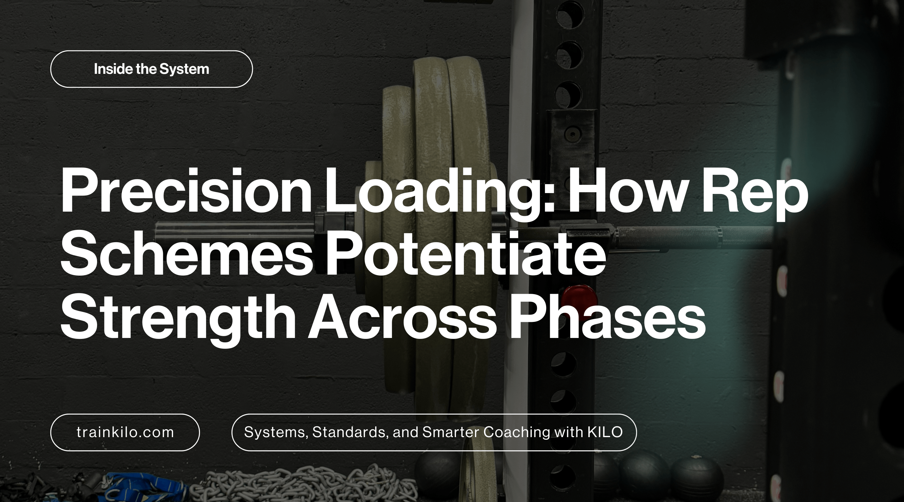 Precision Loading: How Rep Schemes Potentiate Strength Across Phases