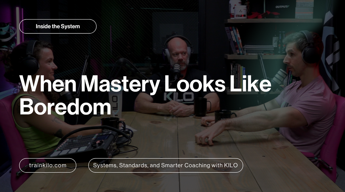 When Mastery Looks Like Boredom