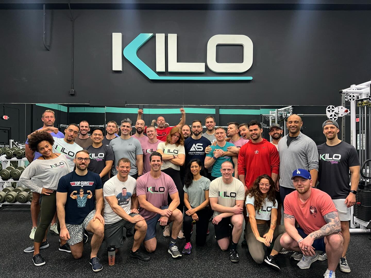 Close-up of KILO Team group