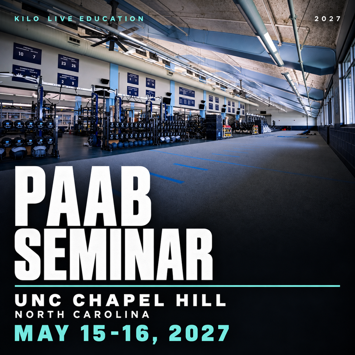 PAAB Seminar - Chapel Hill, North Carolina - May 15-16, 2027