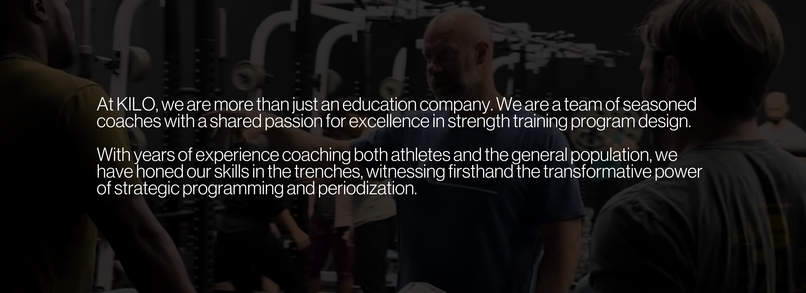 Fitness training consultation for strength improvement