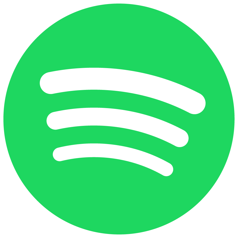Spotify primary logo with green design for audio content