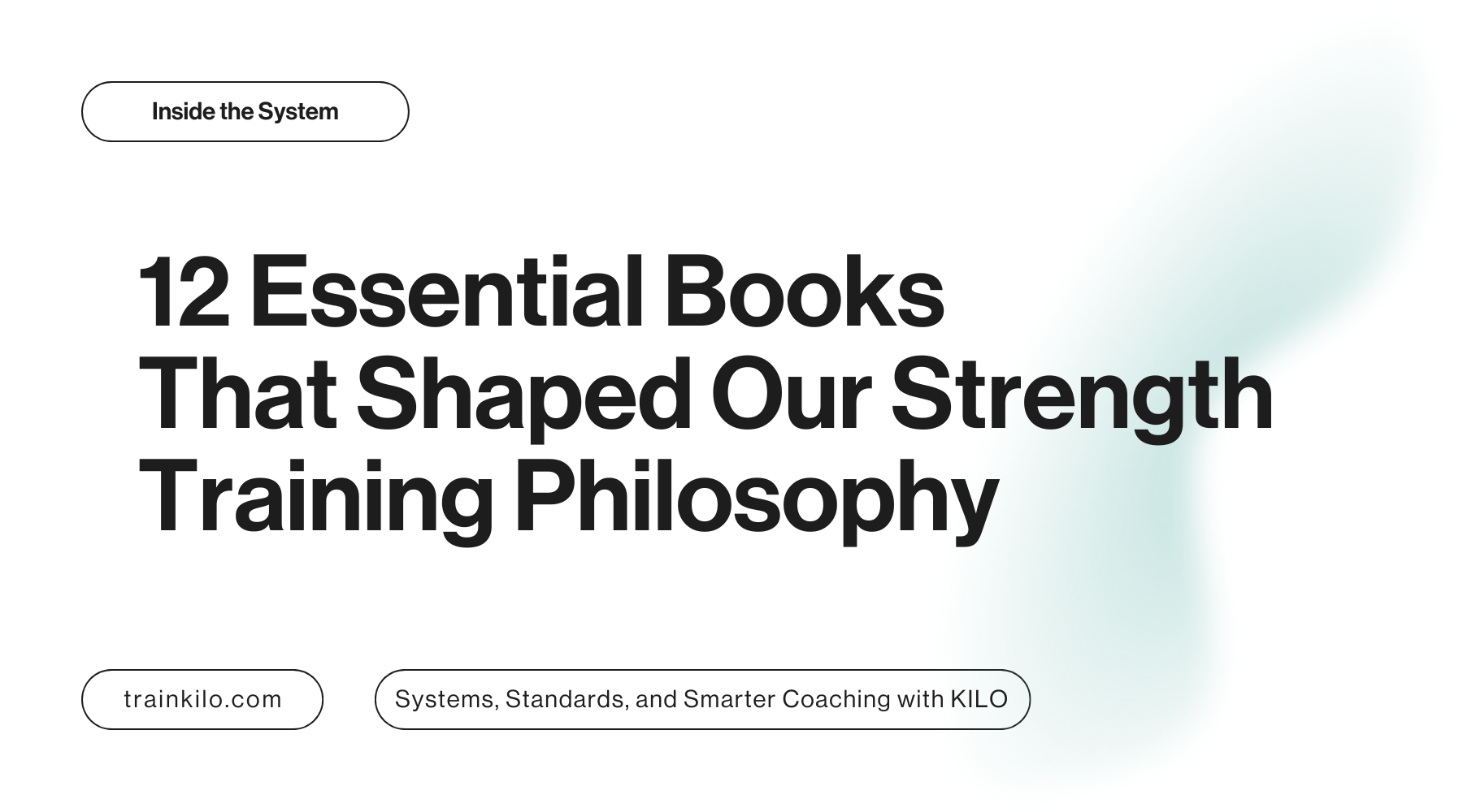12 Essential Books That Shaped Our Strength Training Philosophy