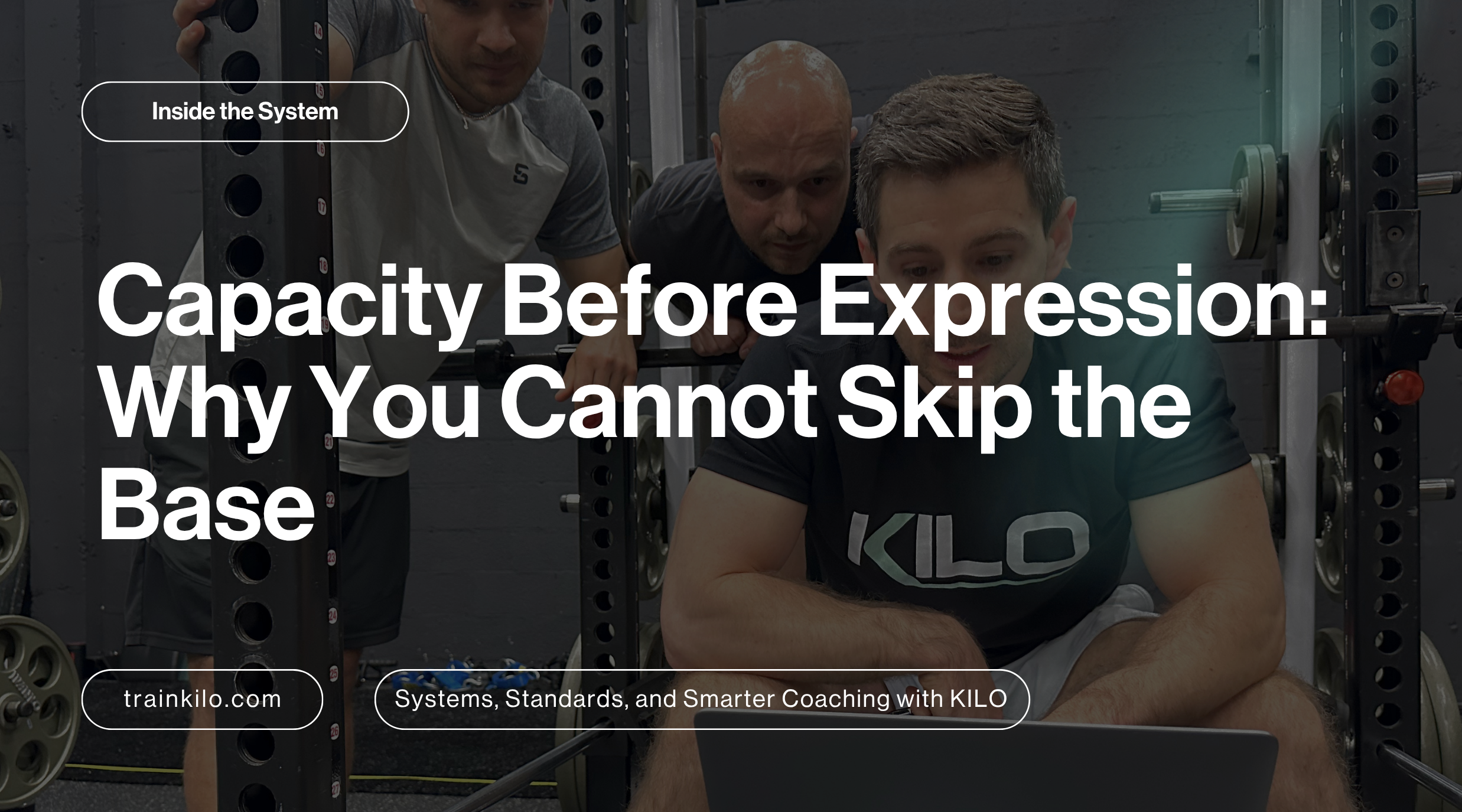 Capacity Before Expression: Why You Cannot Skip the Base