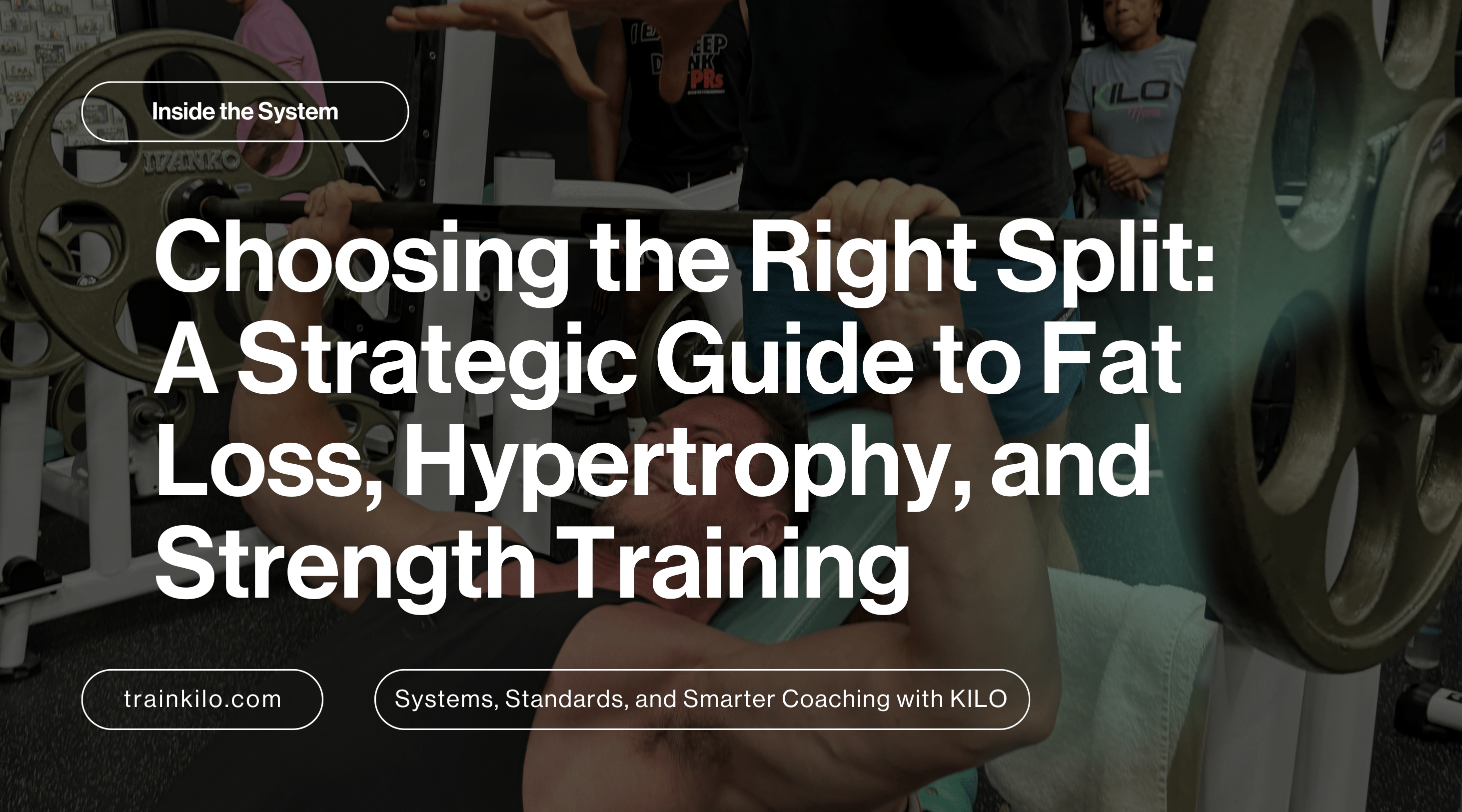 Choosing the Right Split: A Strategic Guide to Fat Loss, Hypertrophy, and Strength Training
