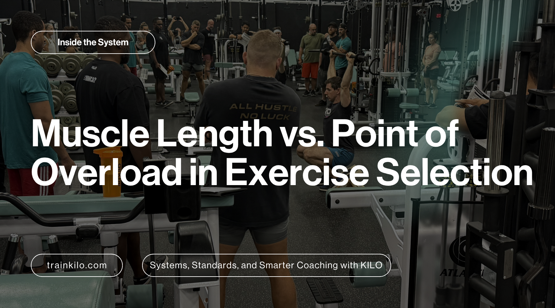 Muscle Length vs. Point of Overload in Exercise Selection