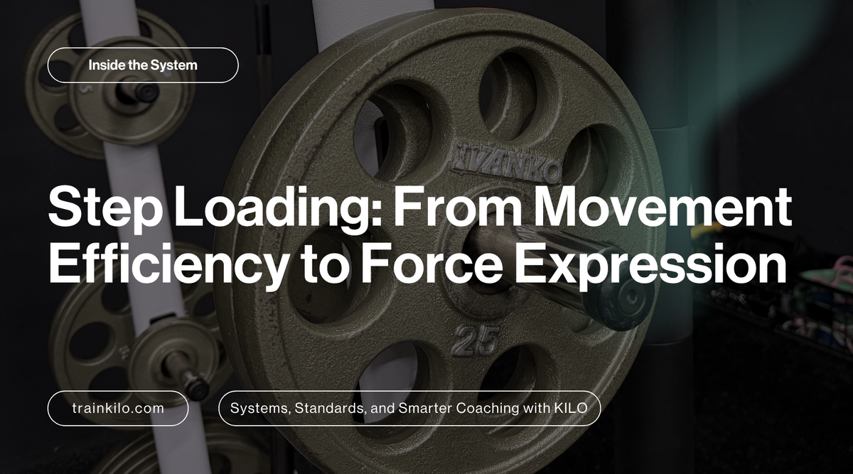 Step Loading: From Movement Efficiency to Force Expression