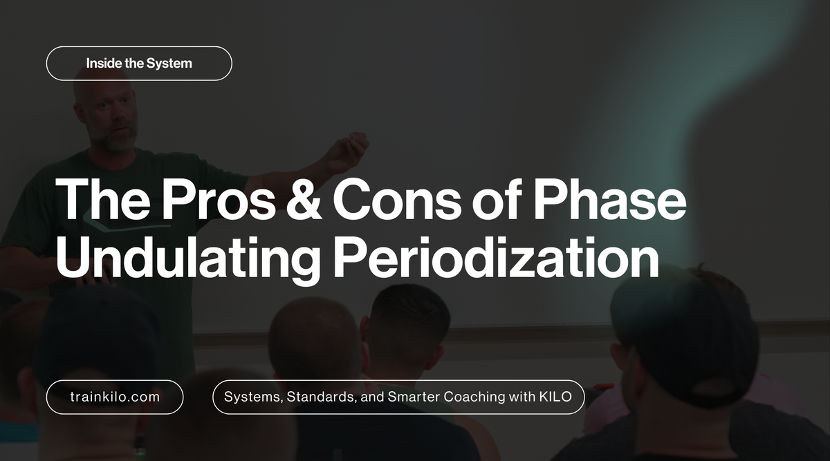 Phase Undulating Periodization Explained for Coaches – KILO Strength ...