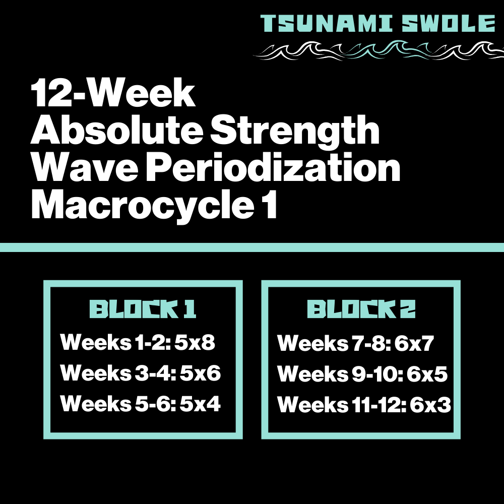 12-Week Absolute Strength Wave Periodization Macrocycle