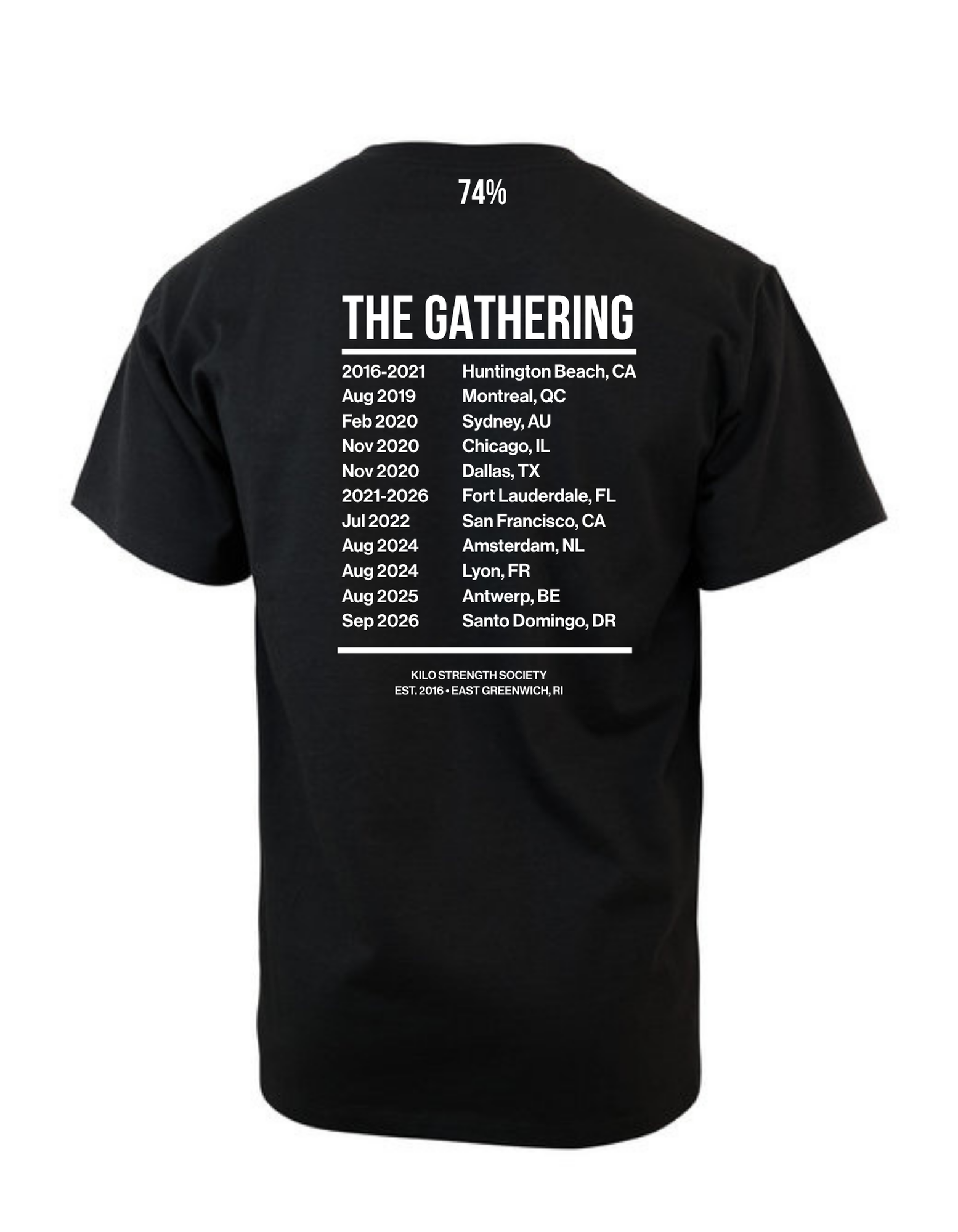 74% Special Edition Shirt