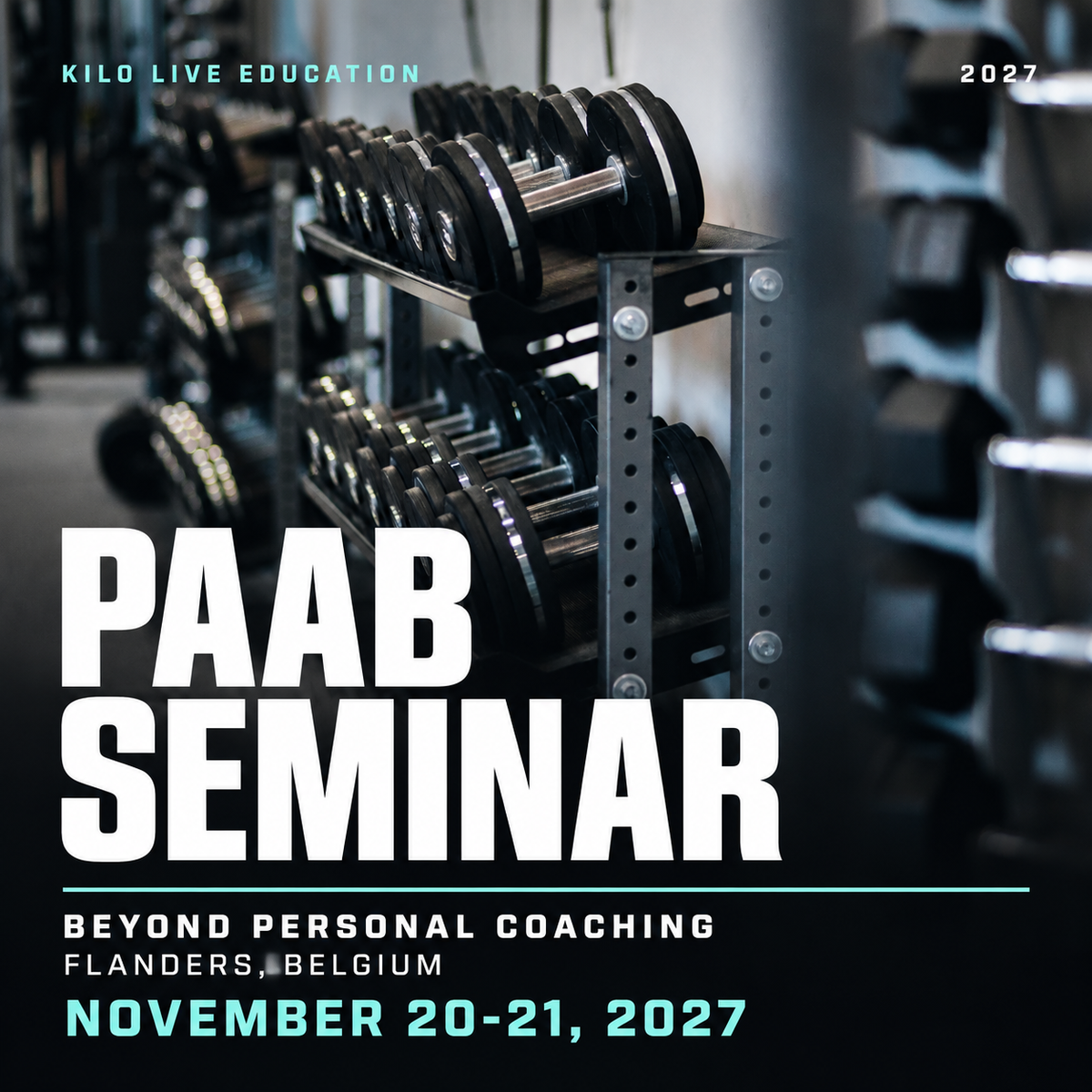 PAAB Seminar - Flanders, Belgium - November 20-21, 2026