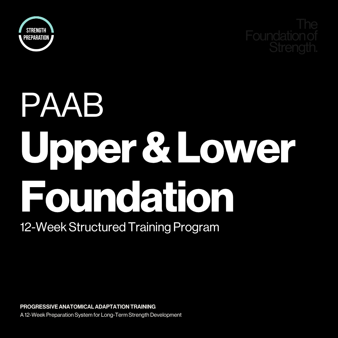 12-Week PAAB Program: Upper & Lower Foundation