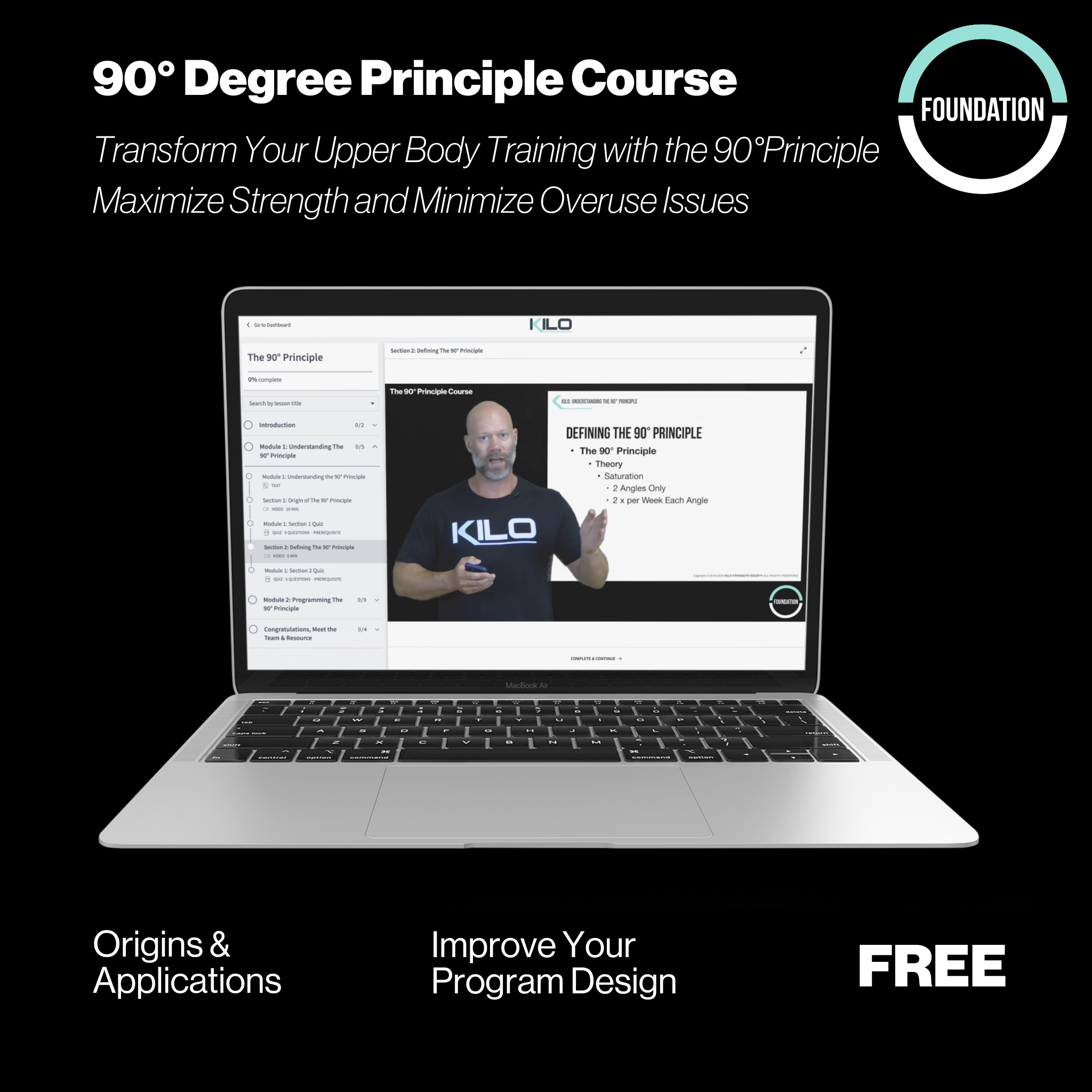 90° Principle Course