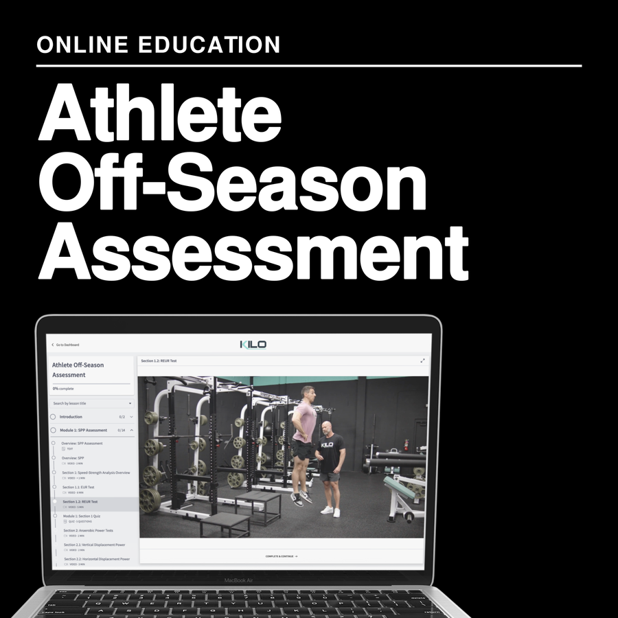 Athlete Off-Season Assessment Course
