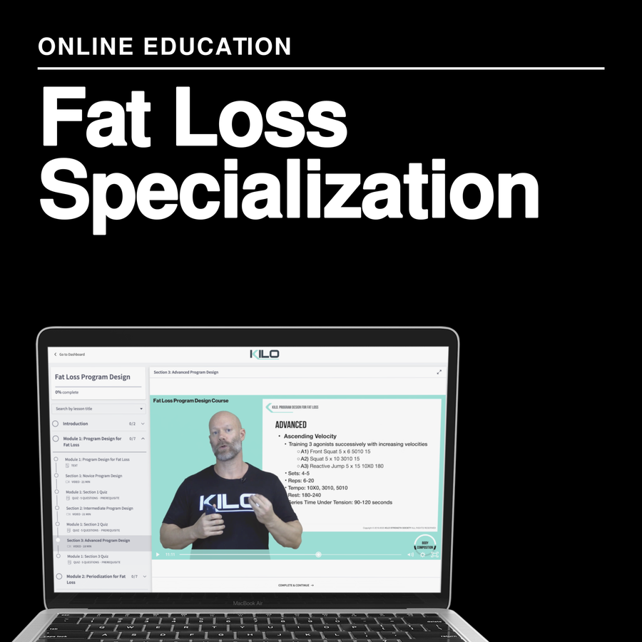 Fat Loss Specialization Course